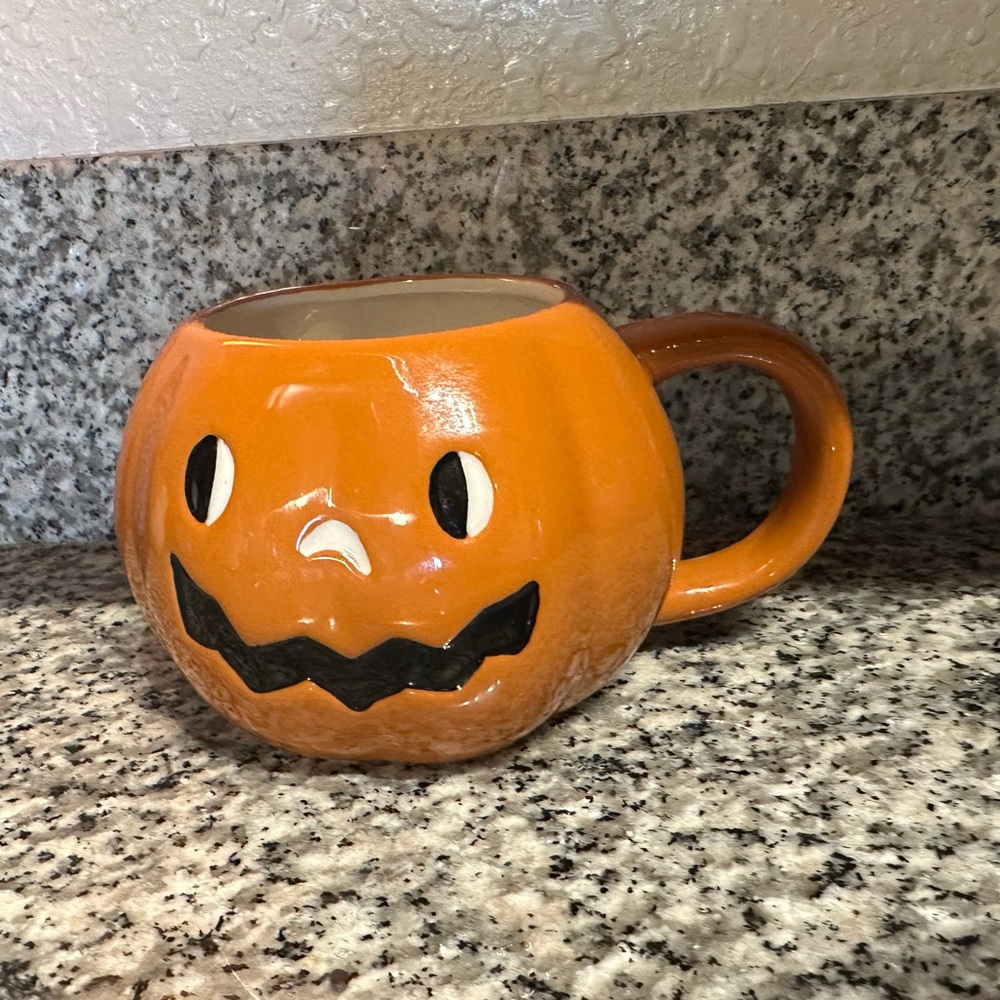 Target Hyde & EEK! Boutique Stoneware Figural 14.4oz Pumpkin Jack-o-lantern Mug